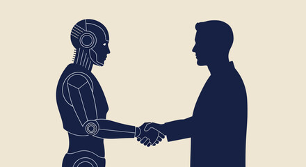 Whisk illustration with swirling culinary elements and abstract shapes