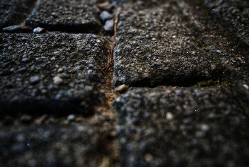 Stone pattern, brick, different shapes and colors