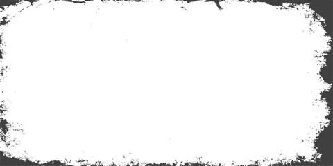 Grunge border frame vector illustration for vintage design and textured pattern decoration