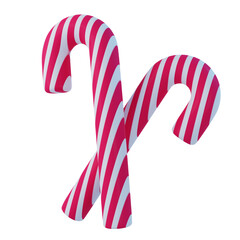 Fototapeta premium 3d-candy-winter-essential-icon