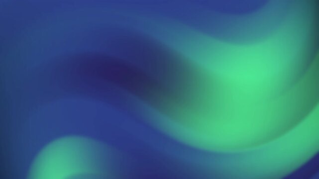 Abstract blue and green waves gradient background suitable for web design, branding, social media, and print materials like posters and brochures.