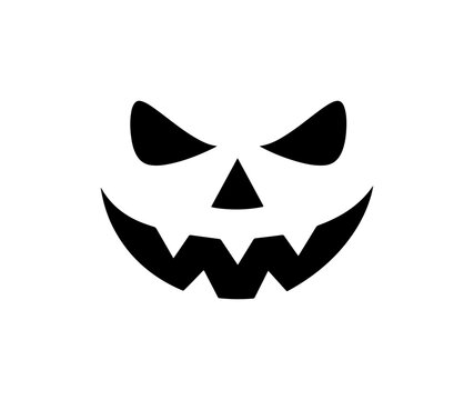 Spooky Jack-o'-lantern Face