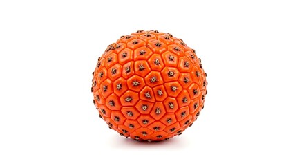 Pandanus fruit isolated on white background