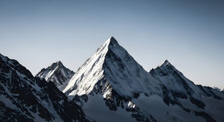  Snowy Highaltitude Mountain Landscape