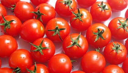 真っ赤な大量のミニトマト