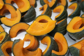 Half-moon sliced Korean zucchini (aehobak)