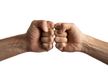 Fist bump gesture symbolizing teamwork, unity, and collaboration, perfect for conveying partnership, agreement, and achievement in diverse settings and projects
