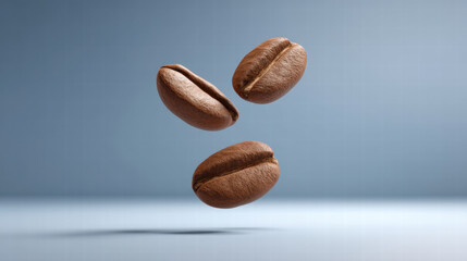 Coffee beans arabica vs robusta show price volatility in market trends with rich brown texture and smooth surface