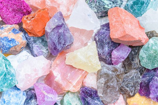 Critical raw materials and rare earth export restriction concept. A pile of mineral stone symbolizing US-China geopolitical tensions, trade sanctions, and the global battle for critical raw materials.