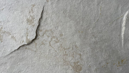 Gray Texture wall with natural cracks and rough patterns, creating an abstract stone-like background for design or decoration