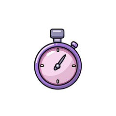 A vibrant stopwatch icon showcasing time management, perfect for illustrating speed and efficiency themes.