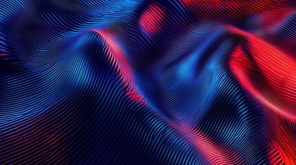 Colorful abstract background with wavy pattern in vibrant shades and fluid design elements