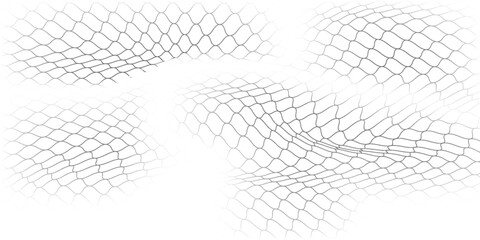 Mesh texture for fishing nets. Seamless pattern for sportswear or soccer goal, volleyball net, basketball hoop, hockey, athletics. Abstract net background for sports © roni