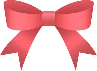 Elegant decorative ribbon bow vector