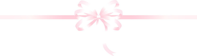 Elegant decorative ribbon bow vector