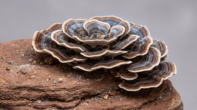 Medicinal Turkey Tail Mushroom (Trametes versicolor). Immune-Boosting Secrets, Natural Health Benefits, and Wild Foraging Guide