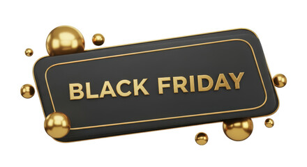 Black Friday Sale Event Banner - Special Discount and Offer Promotion