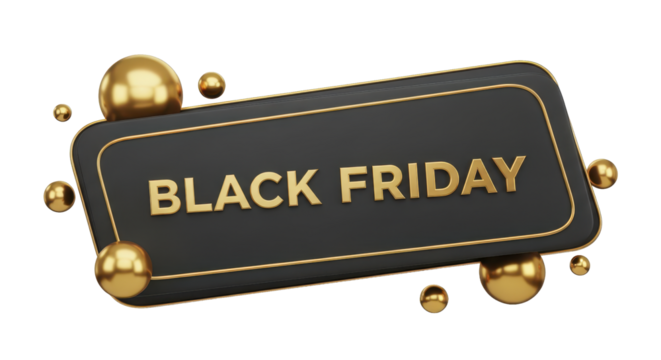 Black Friday Sale Event Banner - Special Discount and Offer Promotion