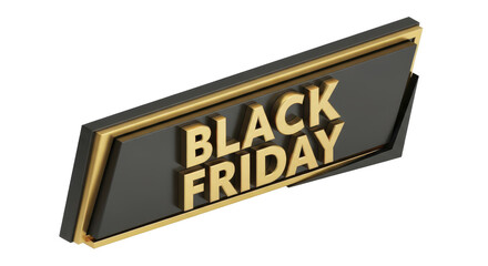 Sophisticated festive banner with three-dimensional golden botanical elements and a central copy space for text