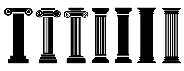 Column or Pillar Shape Set