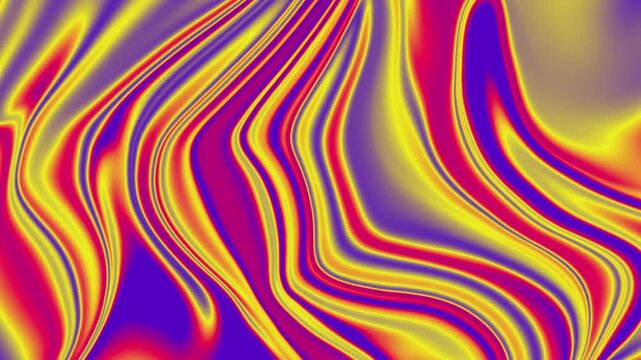 Vibrant Psychedelic Swirls Abstract Background Flowing Liquid Motion Colorful Gradient Waves