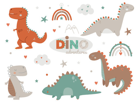 LITTLE DINOSAUR SET