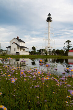 Cape San Blas lighthouse in Port St Joe Florida