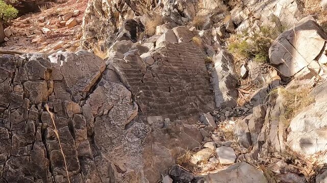 Brachina Gorge Geological Trail: Close-Ups of Ancient Rock Formations and Earth's History in the Flinders Ranges