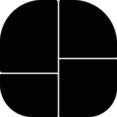 Bento grid vector design