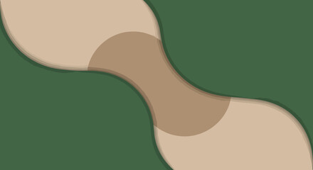 Abstract Organic Shapes Flowing Background.