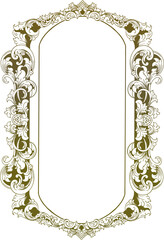 gold ornate frame