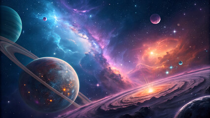 Fantasy Cosmos: Where Stars and Dreams Collide