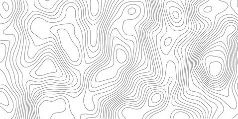 Topographic gradient line map. Abstract circle lines background. Abstract blank detailed topographic contour map. Background of the topographic map. Line topography map contour background.	