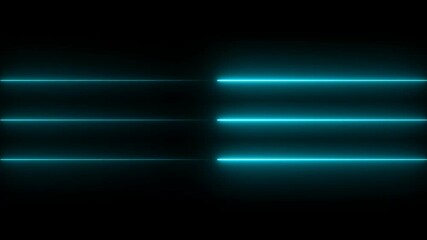 Neon lights glowing futuristic color seamless neon light line technology motion background. Neon lights blinking lines moving animation Abstract glowing rainbow colour neon line - Powered by Adobe