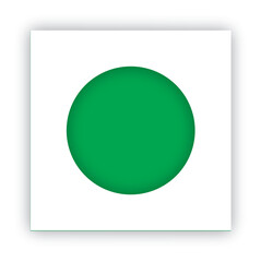 green button vector illustration