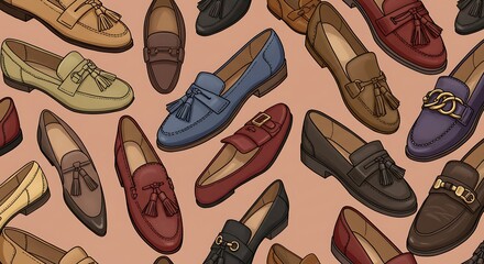 Stylish Loafers Collection - A Variety of Classic and Modern Footwear Designs.