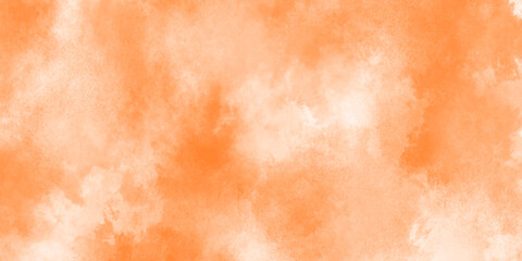 abstract orange watercolor background texture. watercolor painted paper texture art. orange misty background. paint color exploding canvas. hand painted texture.