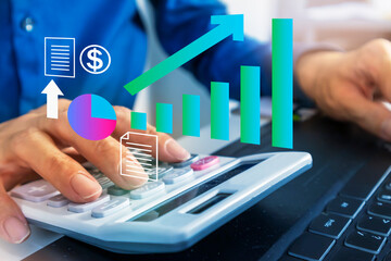 The concept of businessmen and investors in managing their capital sources to generate business profits, stocks, debt instruments and digital assets have an upward trend.