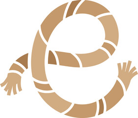 Rope Concept Letter E Logo