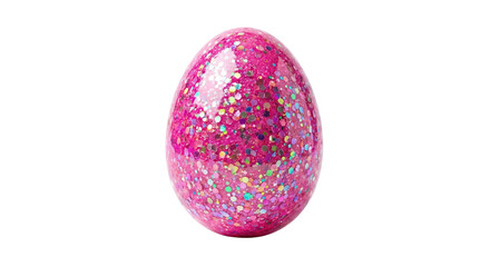 Pink Glitter Sparkle Easter Egg Decoration