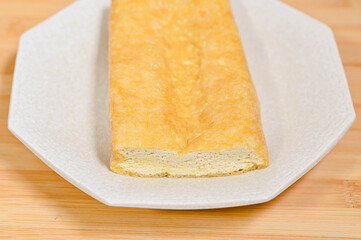 レンチンした栃尾揚げ