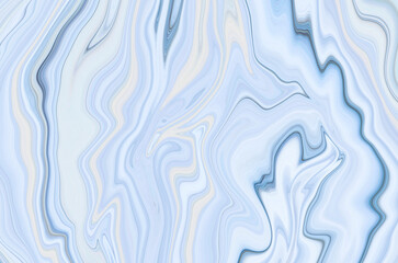 Marble rock texture blue ink pattern liquid swirl paint white dark that is Illustration background for do ceramic counter tile silver gray that is abstract waves skin wall luxurious art ideas concept.