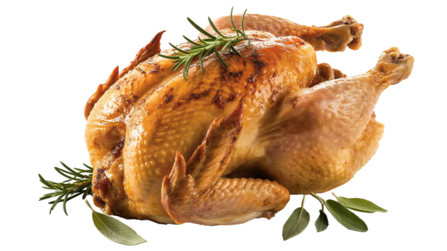 Perfectly roasted Thanksgiving turkey garnished with fresh herbs ready for a memorable holiday celebration