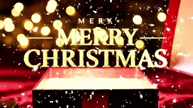 Mery Christmas gift opening video 4k