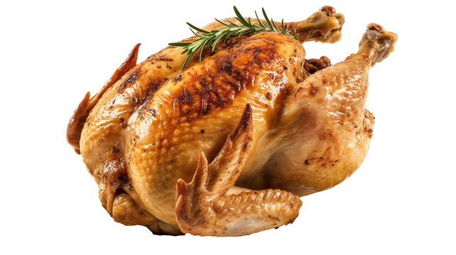 Juicy roasted chicken ready for Thanksgiving dinner promises a flavorful holiday feast for the family