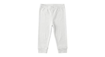 White baby leggings pants mockup