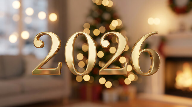 happy new year 2026. Welcome 2026. People enters the year 2026, creative idea.
