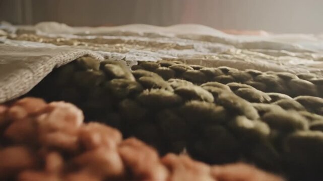 Carpet Layers Construction, Material Texture, Underlayment Installation