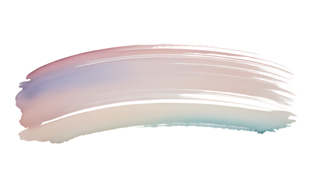 Abstract pastel paint brush stroke color