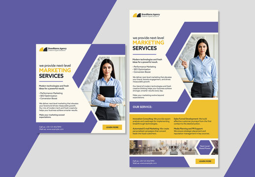 Creative Digital Agency Social Media Layout